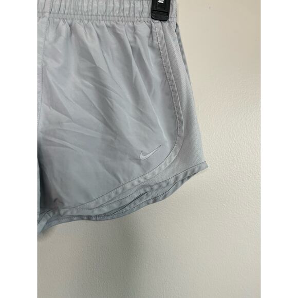 Nike Light Gray Light Weight Dri Fit Running Shorts Womens Size Small - Picture 3 of 5